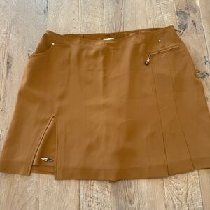 jamie sadock Rust Brown Golf Skort 2xl